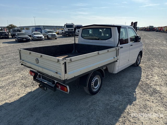 2014 Volkswagen Transporter Crew Cab Flatbed Truck - Autoutilitară cu platformă: Foto 4 2014 Volkswagen Transporter Crew Cab Flatbed Truck - Autoutilitară cu platformă: Foto 4