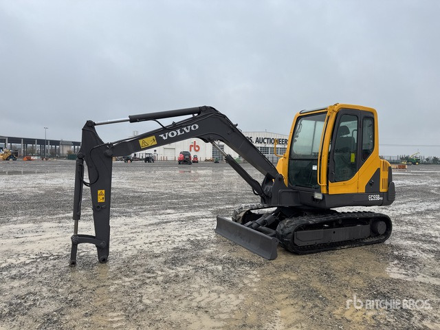 2015 Volvo EC55B Mini Excavator: <6.6t - Mini excavator: Foto 2 2015 Volvo EC55B Mini Excavator: <6.6t - Mini excavator: Foto 2