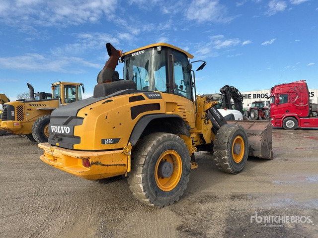2015 Volvo L45G Wheel Loader - Încărcător frontal pe pneuri: Foto 3 2015 Volvo L45G Wheel Loader - Încărcător frontal pe pneuri: Foto 3