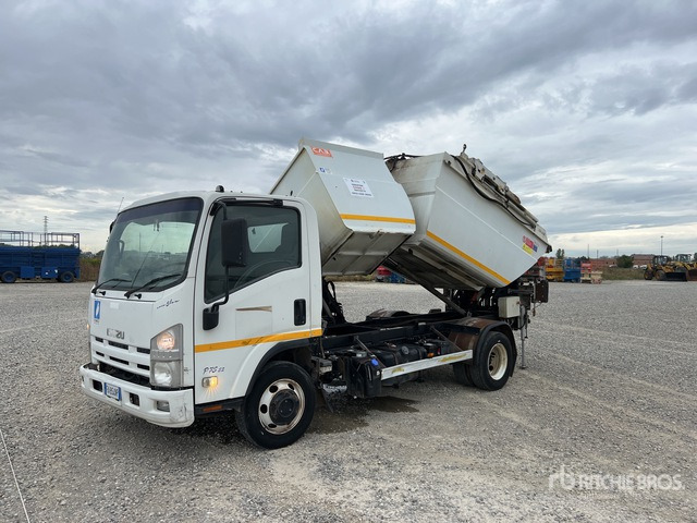 Isuzu P75 Autocarro per rifiuti - Autogunoiere: Foto 1 Isuzu P75 Autocarro per rifiuti - Autogunoiere: Foto 1