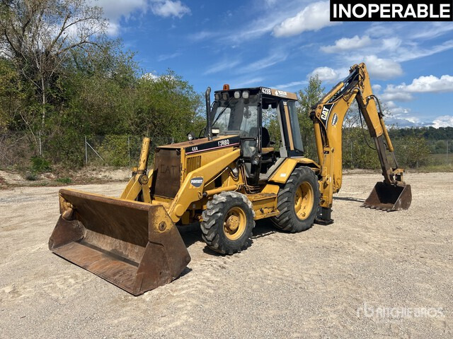 1995 Cat 428B 4x4 Chargeuse Pelleteuse 4x4 (I ... Backhoe Loader - Buldoexcavator: Foto 1 1995 Cat 428B 4x4 Chargeuse Pelleteuse 4x4 (I ... Backhoe Loader - Buldoexcavator: Foto 1