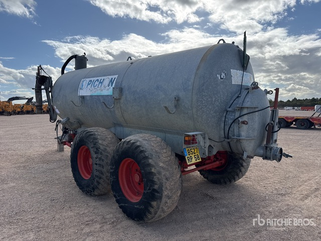 1996 Pichon TCI10 Liquid T/A Tonne A Lisier 2 Essieux Liquid Manure Spreader - Cisternă vidanjă: Foto 3 1996 Pichon TCI10 Liquid T/A Tonne A Lisier 2 Essieux Liquid Manure Spreader - Cisternă vidanjă: Foto 3