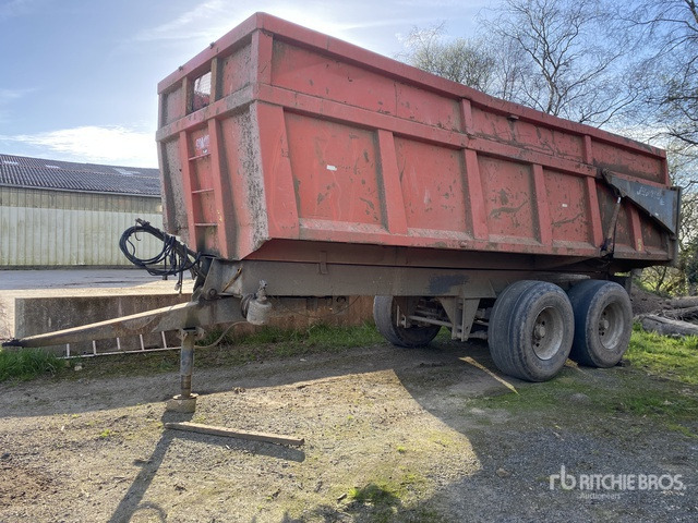 2001 Godimat GM150 T/A End Dump Benne A Cereales 2 ... Grain Trailer - Remorcă autobasculantă agricolă: Foto 2 2001 Godimat GM150 T/A End Dump Benne A Cereales 2 ... Grain Trailer - Remorcă autobasculantă agricolă: Foto 2