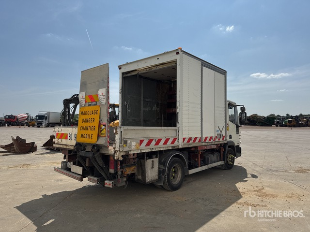 2003 Iveco Eurocargo 100E17 4x2 Camion Porte-Conteneur 4x2 Container Truck - Camion platformă: Foto 3 2003 Iveco Eurocargo 100E17 4x2 Camion Porte-Conteneur 4x2 Container Truck - Camion platformă: Foto 3