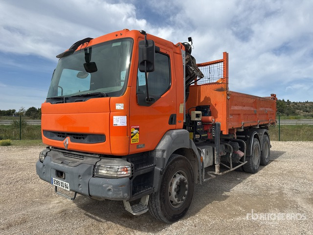 2004 Renault Kerax 420 dci 2003 Palfinger PK15500 5500 kg ... Dump Truck with Crane - Camion basculantă, Camion cu macara: Foto 2 2004 Renault Kerax 420 dci 2003 Palfinger PK15500 5500 kg ... Dump Truck with Crane - Camion basculantă, Camion cu macara: Foto 2