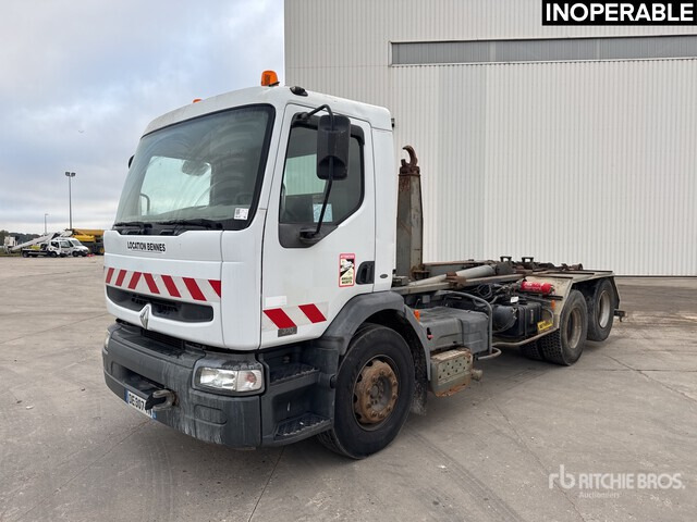 2004 Renault Premium 370dCi 6x2 Camion Ampliroll 6x2 (Inope ... Roll-Off Truck - Camion cu cârlig: Foto 2 2004 Renault Premium 370dCi 6x2 Camion Ampliroll 6x2 (Inope ... Roll-Off Truck - Camion cu cârlig: Foto 2