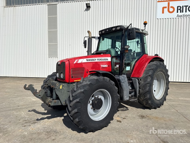 2005 Massey Ferguson 7480 Dyna-VT 4x4 Tracteur Agricole 4WD Tractor - Tractor agricol: Foto 1 2005 Massey Ferguson 7480 Dyna-VT 4x4 Tracteur Agricole 4WD Tractor - Tractor agricol: Foto 1