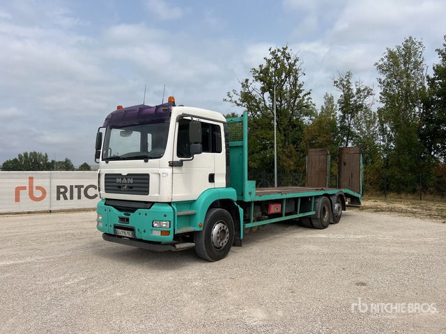 2006 MAN TGA 26.390 6x2-2BL Camion Plateau Flatbed Truck - Camion transport auto: Foto 1 2006 MAN TGA 26.390 6x2-2BL Camion Plateau Flatbed Truck - Camion transport auto: Foto 1