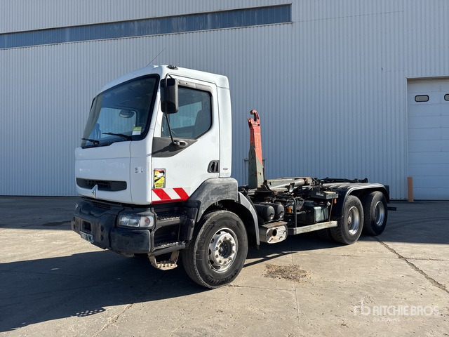 2006 Renault Kerax 420dCi 6x4 Camion Ampliroll 6x4 Roll-Off Truck - Camion cu cârlig: Foto 1 2006 Renault Kerax 420dCi 6x4 Camion Ampliroll 6x4 Roll-Off Truck - Camion cu cârlig: Foto 1