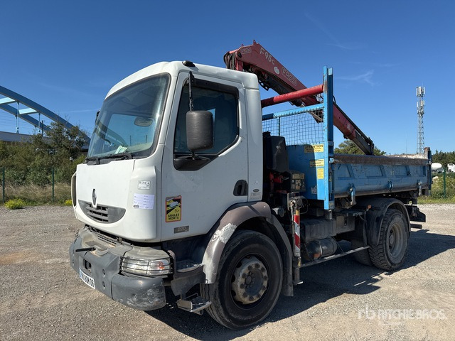 2006 Renault Midlum 220 DCI 2006 Fassi F95AC.22 4360 kg Art ... Dump Truck with Crane - Camion basculantă, Camion cu macara: Foto 2 2006 Renault Midlum 220 DCI 2006 Fassi F95AC.22 4360 kg Art ... Dump Truck with Crane - Camion basculantă, Camion cu macara: Foto 2