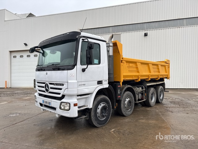 2008 Mercedes-Benz Actros 4146 8x4 Camion Benne T/A Dump Truck - Camion basculantă: Foto 1 2008 Mercedes-Benz Actros 4146 8x4 Camion Benne T/A Dump Truck - Camion basculantă: Foto 1