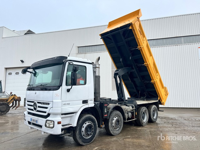2008 Mercedes-Benz Actros 4146 8x4 Camion Benne T/A Dump Truck - Camion basculantă: Foto 2 2008 Mercedes-Benz Actros 4146 8x4 Camion Benne T/A Dump Truck - Camion basculantă: Foto 2