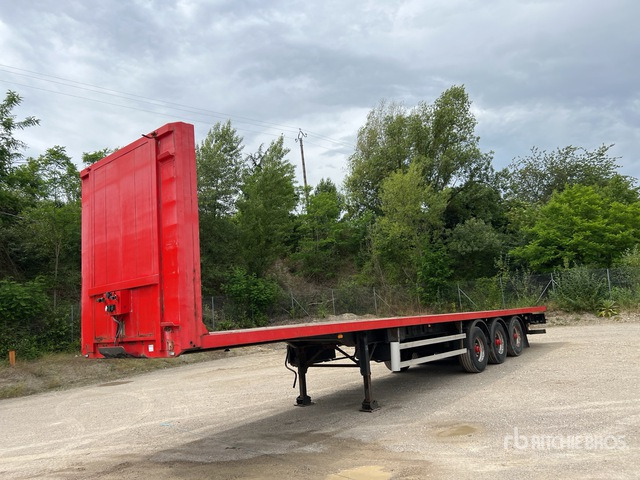 2009 Lecitrailer 13.40 m Tri/A Semi-Remorque Pla ... Flatbed Trailer - Remorcă platformă: Foto 1 2009 Lecitrailer 13.40 m Tri/A Semi-Remorque Pla ... Flatbed Trailer - Remorcă platformă: Foto 1