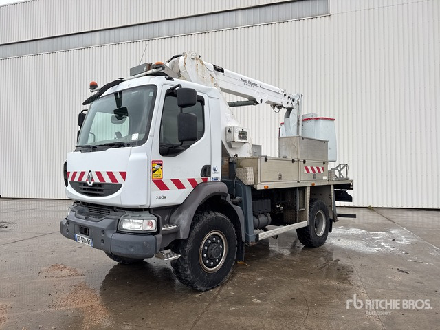 2009 Renault Midlum 240 DXi France lvateur EL172TPM AM02 15 ... Bucket Truck - Camion cu nacela: Foto 1 2009 Renault Midlum 240 DXi France lvateur EL172TPM AM02 15 ... Bucket Truck - Camion cu nacela: Foto 1