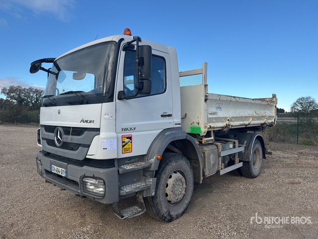 2012 Mercedes-Benz Axor 1833 4x2 Camion Bi-Benne S/A Dump Truck - Camion basculantă: Foto 1 2012 Mercedes-Benz Axor 1833 4x2 Camion Bi-Benne S/A Dump Truck - Camion basculantă: Foto 1