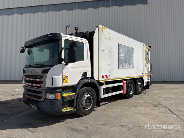 2012 Scania P 280 6x2 Camion Benne A Ordures Mena ... Waste Collection Truck - Autogunoiere: Foto 2 2012 Scania P 280 6x2 Camion Benne A Ordures Mena ... Waste Collection Truck - Autogunoiere: Foto 2