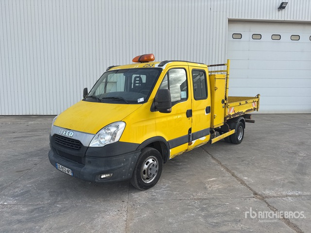 2014 Iveco 4x2 Camion Benne S/A Dump Truck - Autoutilitară basculantă, Autoutilitară cabină dublă: Foto 1 2014 Iveco 4x2 Camion Benne S/A Dump Truck - Autoutilitară basculantă, Autoutilitară cabină dublă: Foto 1