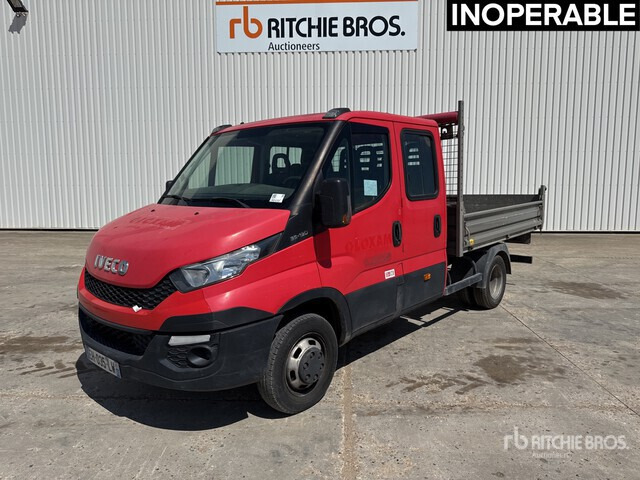 2016 Iveco 35-130 Camion Benne (Inoperable) Dump Truck: Light Duty - Autoutilitară basculantă: Foto 1 2016 Iveco 35-130 Camion Benne (Inoperable) Dump Truck: Light Duty - Autoutilitară basculantă: Foto 1