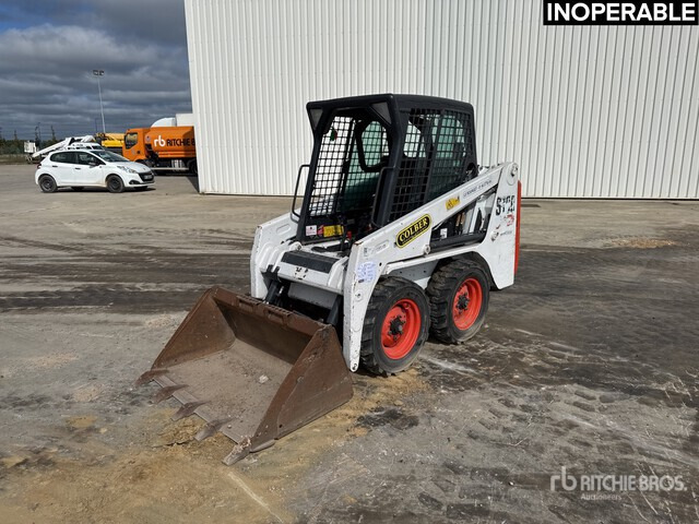 2017 Bobcat S100 Chargeuse Compacte (Inoperable) Skid Steer Loader - Mini încărcător: Foto 1 2017 Bobcat S100 Chargeuse Compacte (Inoperable) Skid Steer Loader - Mini încărcător: Foto 1