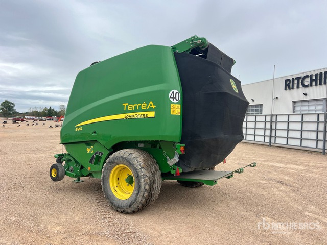 2017 John Deere 990 Presse A Balles Rondes 1 Essieu S/A Round Baler - Presă baloţi rotunzi: Foto 3 2017 John Deere 990 Presse A Balles Rondes 1 Essieu S/A Round Baler - Presă baloţi rotunzi: Foto 3