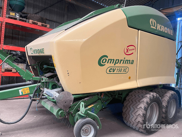 2017 Krone Comprima CV150XC Presse Enrubanneuse 2 Essieux T/A Round Baler - Presă baloţi rotunzi: Foto 1 2017 Krone Comprima CV150XC Presse Enrubanneuse 2 Essieux T/A Round Baler - Presă baloţi rotunzi: Foto 1