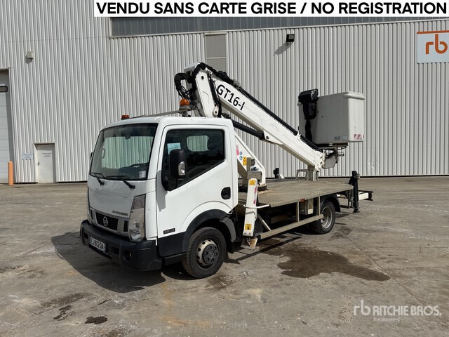 2017 Nissan Cabstar NT400 35.12 2016 Manotti CT16.I 14 m on 4x2 ... Bucket Truck - Camion cu nacela: Foto 1 2017 Nissan Cabstar NT400 35.12 2016 Manotti CT16.I 14 m on 4x2 ... Bucket Truck - Camion cu nacela: Foto 1