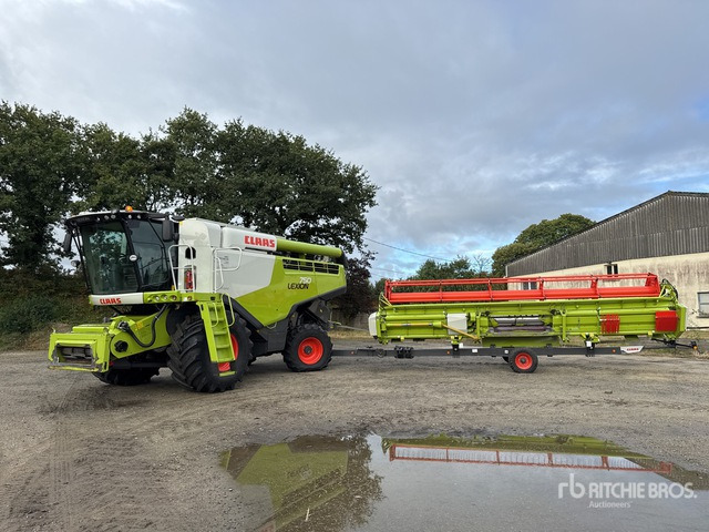 2018 Claas Lexion 750 Moissonneuse Batteuse Combine Harvester - Tocător resturi vegetale/ Mulcer: Foto 1 2018 Claas Lexion 750 Moissonneuse Batteuse Combine Harvester - Tocător resturi vegetale/ Mulcer: Foto 1