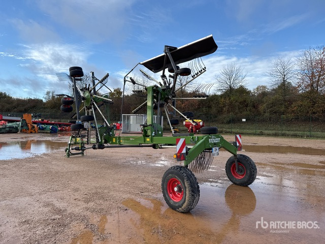 2022 Fendt Former 1603 7 m Semi-Mount 2 Rotor Andaineur Hay Rake - Maşină de întors fânul: Foto 3 2022 Fendt Former 1603 7 m Semi-Mount 2 Rotor Andaineur Hay Rake - Maşină de întors fânul: Foto 3