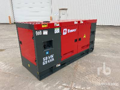 BAUER GFS-50KW 62.5 kVA Skid-Mounted (Unused) - Generator electric: Foto 1 BAUER GFS-50KW 62.5 kVA Skid-Mounted (Unused) - Generator electric: Foto 1