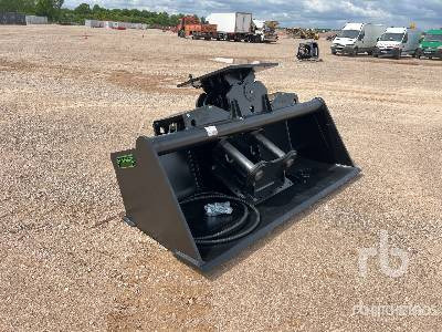 HAENER HHG8240-P90A 2400 mm Hydraulic Tilting Tilt ... - Cupă excavator: Foto 1 HAENER HHG8240-P90A 2400 mm Hydraulic Tilting Tilt ... - Cupă excavator: Foto 1