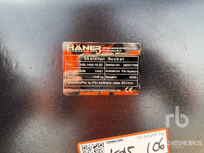 HAENER HSL1400-18-24 1400 mm Skeleton Sorting (Unused) - Cupă excavator: Foto 5 HAENER HSL1400-18-24 1400 mm Skeleton Sorting (Unused) - Cupă excavator: Foto 5