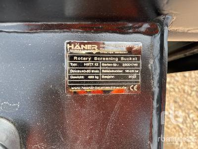 HAENER HST7.12 860 mm Rotary Screening (Unused) - Cupă excavator: Foto 5 HAENER HST7.12 860 mm Rotary Screening (Unused) - Cupă excavator: Foto 5