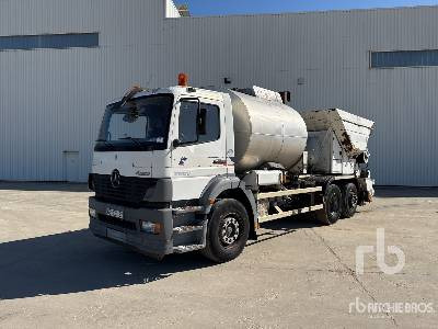 MERCEDES ATEGO 2533 2004 Rincheval BIR 5000 L on 6x2 - Gudronator: Foto 1 MERCEDES ATEGO 2533 2004 Rincheval BIR 5000 L on 6x2 - Gudronator: Foto 1