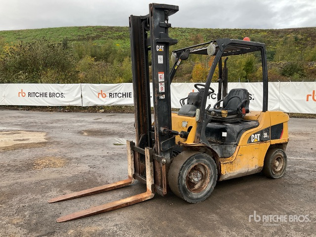 2010 Cat DP35N 3500 kg Forklift - Motostivuitor: Foto 3 2010 Cat DP35N 3500 kg Forklift - Motostivuitor: Foto 3