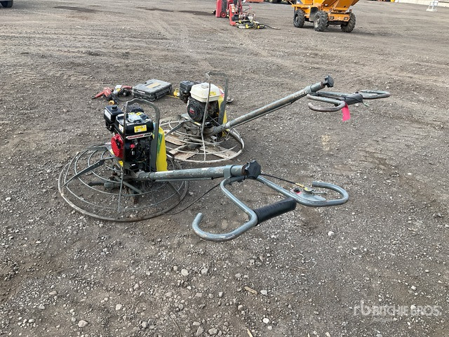 2013 Wacker Neuson CT36ADT Quantity of (2) Power Trowel - Elicopter pentru beton: Foto 3 2013 Wacker Neuson CT36ADT Quantity of (2) Power Trowel - Elicopter pentru beton: Foto 3