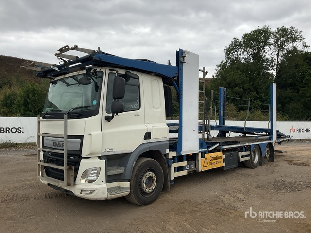 2016 DAF CF330 Euro6 6x2 Sleeper Car Carrier Truck - Camion transport auto: Foto 2 2016 DAF CF330 Euro6 6x2 Sleeper Car Carrier Truck - Camion transport auto: Foto 2