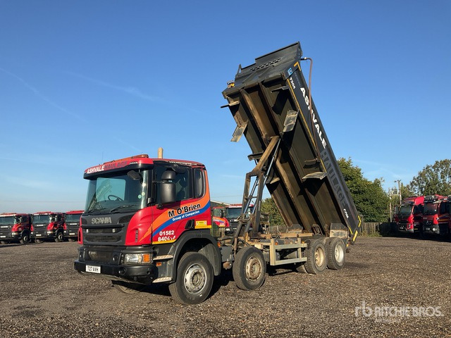 2016 Scania P410 8x4 Twin-Steer Tri/A Dump Truck - Camion basculantă: Foto 2 2016 Scania P410 8x4 Twin-Steer Tri/A Dump Truck - Camion basculantă: Foto 2