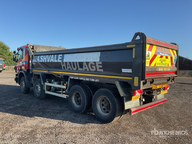 2016 Scania P410 8x4 Twin-Steer Tri/A Dump Truck - Camion basculantă: Foto 3 2016 Scania P410 8x4 Twin-Steer Tri/A Dump Truck - Camion basculantă: Foto 3