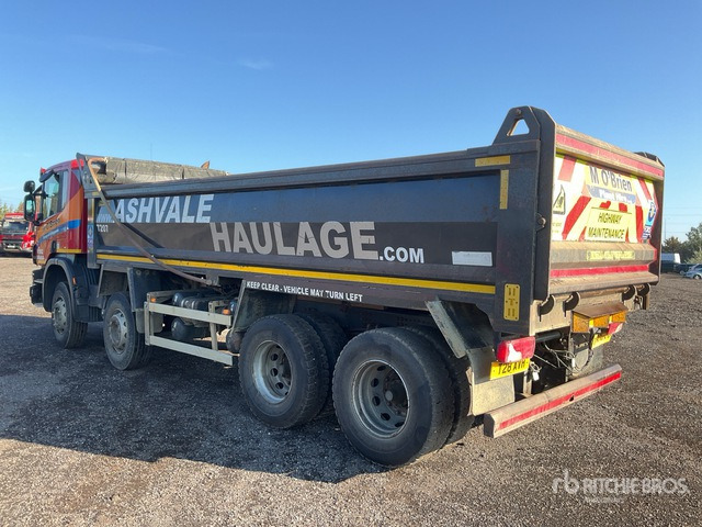 2017 Scania P410 8x4 Twin-Steer Tri/A Dump Truck - Camion basculantă: Foto 3 2017 Scania P410 8x4 Twin-Steer Tri/A Dump Truck - Camion basculantă: Foto 3