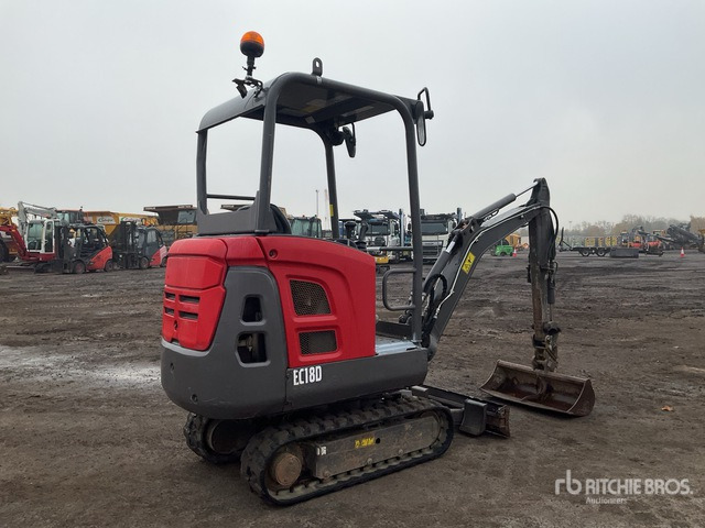 2017 Volvo EC18D Mini Excavator: <6.6t - Mini excavator: Foto 3 2017 Volvo EC18D Mini Excavator: <6.6t - Mini excavator: Foto 3