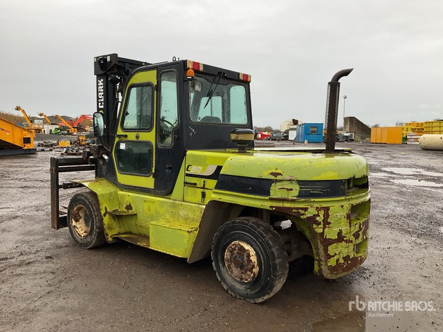 2018 Clark C80D 8000 kg (Inoperable) Forklift - Stivuitor diesel: Foto 3 2018 Clark C80D 8000 kg (Inoperable) Forklift - Stivuitor diesel: Foto 3