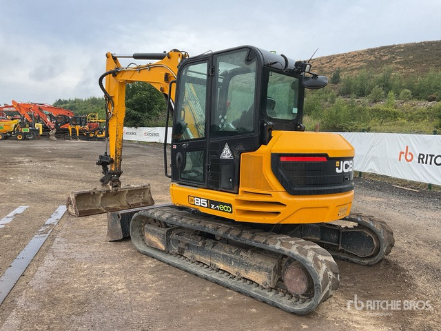 2018 JCB 85Z-1 Tracked Excavator - Excavator pe şenile: Foto 3 2018 JCB 85Z-1 Tracked Excavator - Excavator pe şenile: Foto 3