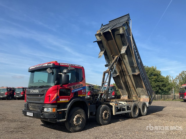 2018 Scania P410 8x4 Twin-Steer Tri/A Dump Truck - Camion basculantă: Foto 2 2018 Scania P410 8x4 Twin-Steer Tri/A Dump Truck - Camion basculantă: Foto 2