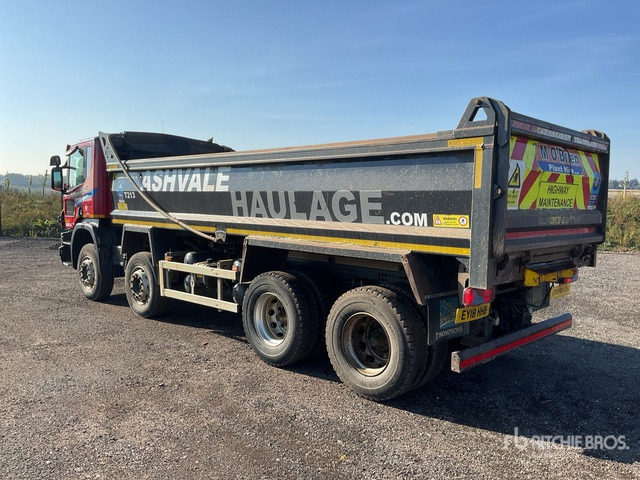 2018 Scania P410 8x4 Twin-Steer Tri/A Dump Truck - Camion basculantă: Foto 3 2018 Scania P410 8x4 Twin-Steer Tri/A Dump Truck - Camion basculantă: Foto 3