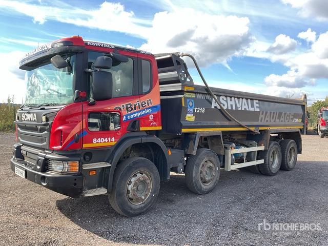 2018 Scania P410 8x4 Twin-Steer Tri/A Dump Truck - Camion basculantă: Foto 2 2018 Scania P410 8x4 Twin-Steer Tri/A Dump Truck - Camion basculantă: Foto 2
