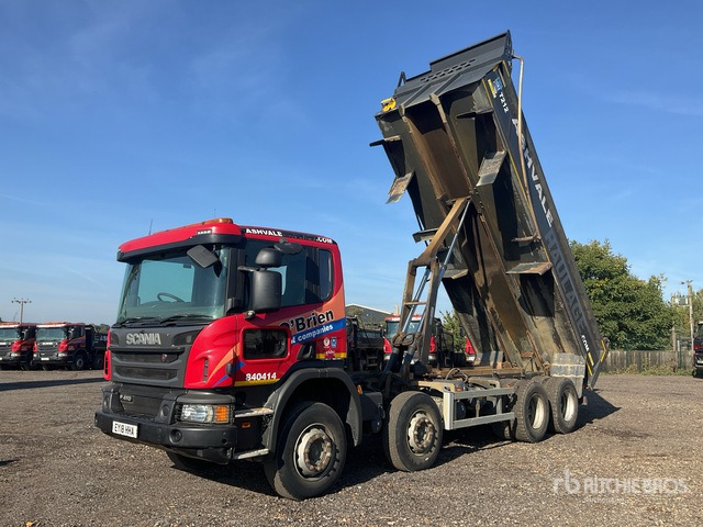 2018 Scania P410 8x4 Twin-Steer Tri/A Dump Truck - Camion basculantă: Foto 2 2018 Scania P410 8x4 Twin-Steer Tri/A Dump Truck - Camion basculantă: Foto 2