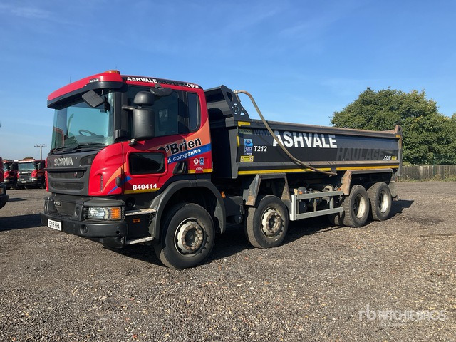 2018 Scania P410 8x4 Twin-Steer Tri/A Dump Truck - Camion basculantă: Foto 3 2018 Scania P410 8x4 Twin-Steer Tri/A Dump Truck - Camion basculantă: Foto 3