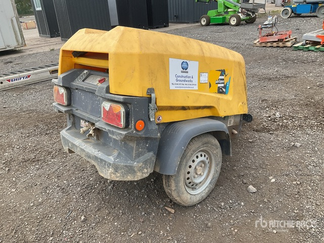 2019 Atlas Copco XAS48 Mobile (Inoperable) Air Compressor - Compresor de aer: Foto 4 2019 Atlas Copco XAS48 Mobile (Inoperable) Air Compressor - Compresor de aer: Foto 4