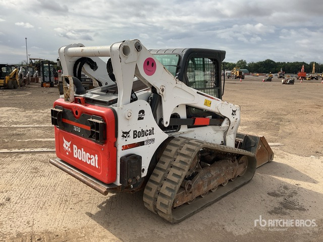 2019 Bobcat T870 Two-Speed High Flow Tracked Skid Steer Loader - Mini încărcător: Foto 4 2019 Bobcat T870 Two-Speed High Flow Tracked Skid Steer Loader - Mini încărcător: Foto 4
