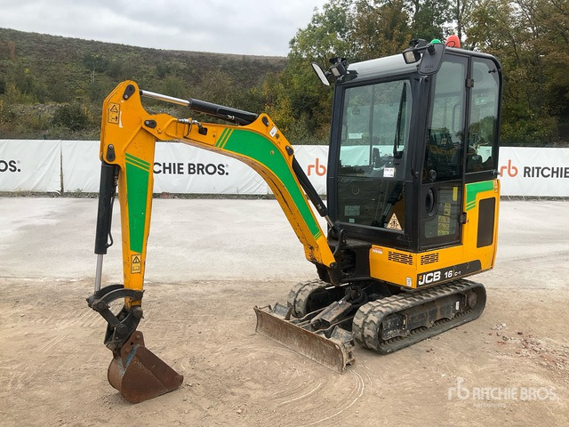 2019 JCB 16C-1 Mini Excavator:  <6.6t - Mini excavator: Foto 1 2019 JCB 16C-1 Mini Excavator:  <6.6t - Mini excavator: Foto 1